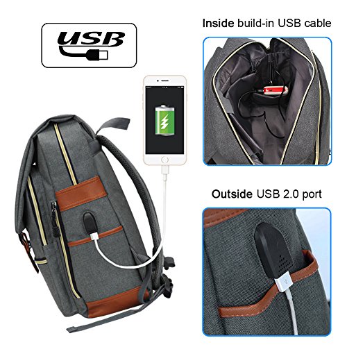 Shop Modoker Vintage Laptop Backpack for Wome – Luggage Factory