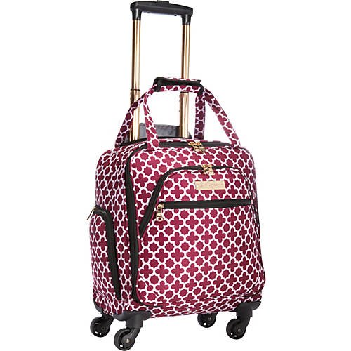 Aria Broadway 15" Spinner Tote Cranberry