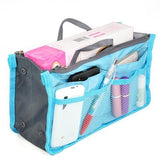 FakeFace Fashion High Quality Women Ladies Travel Insert Pockets Handbag Comestic Organiser
