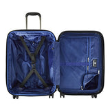 Traveler'S Choice La Serena 21" Spinner Luggage, Grey