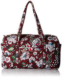 Vera Bradley Iconic Large Travel Duffel,  Signature Cotton, One Size
