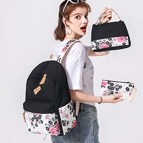 Abshoo Roses Backpack Shop Abshoo Lightweight Canvas Floral Backpac – Luggage Factory