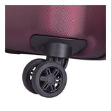 Delsey Luggage Cruise Lite Hardside 21" Carry On Exp. Spinner Trolley With Front Pocket, Black