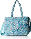 Vera Bradley womens Iconic Ultimate Baby Bag, Signature Cotton, Daisy Dot Paisley, One Size