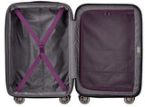 DELSEY Paris Comete 2.0 Hardside Expandable Luggage with Spinner Wheels, Purple, 2-Piece Set (21/28)