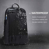 BOPAI 15 inch Super Slim Laptop Backpack Men Anti Theft Backpack Waterproof College Backpack Travel Laptop Backpack for Men Business Laptop Backpack Casual Daypack Men