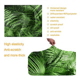 Travel Luggage Cover，Tropical Jungle Forest，Washable Elastic Durable , With Concealed Zipper Suitcase Protector Fits For 18-21 Inch -S.
