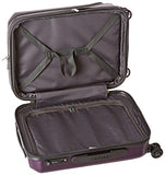 DELSEY Paris Delsey Luggage Helium Shadow 3.0  International Carry On Luggage  Front Pocket Hard Case Spinner Suitcase  Purple