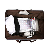 Berchirly Mens Messenger Bags Waterproof Business Travel Duffel Weekender Bag Blue