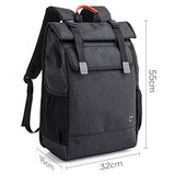 Casual Laptop Backpack, Ice Frog Anti-Theft College Business Travel Backpack Waterproof Outdoor
