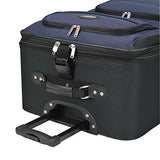 Travelers Choice Travel Select Amsterdam 25-Inch Expandable Rolling Upright, Navy