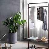 Carry On Garment Bag for Business Travel S-ZONE Canvas Leather Men Suit Cover