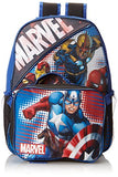 Marvel Little Boys' Heroes Backpack with Lunch Box, Multi, One Size