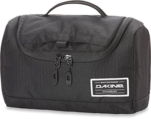 Dakine Unisex Revival Kit Toiletry Dopp Kit, Large, Black