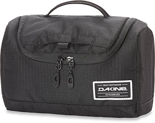 Dakine Unisex Revival Kit Toiletry Dopp Kit, Large, Black