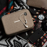 NaSaDen Hardshell Travel Storage Case Nintendo Switch Storage Case Hard Portable Travel Carry Case Shell Pouch for Hard Storage Case, Nintendo Switch Case Game Console & Accessories [Coffee Brown]