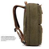 Coolbell Convertible Backpack Messenger Bag Shoulder Bag Laptop Case Handbag Business Briefcase