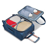 American Tourister Belle Voyage Spinner 21 Carry-On Luggage, Blue Denim