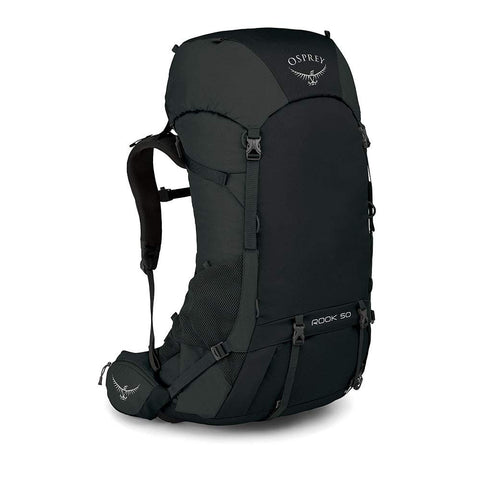 Osprey Packs Rook 50 Backpacking Pack, Black, One Size