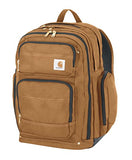 Carhartt Legacy Deluxe Work Backpack With 17-Inch Laptop Compartment, Carhartt Brown