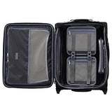 Travelpro Luggage Platinum Elite 20" Carry-on Intl Expandable Rollaboard w/USB Port, Shadow Black