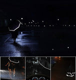 Reverse Umbrella Watercolor Flamingo Windproof Anti-UV for Car Outdoor Use
