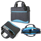 Vangoddy Wave Slim Blue Anti Theft Messenger Bag For Dell Latitude / Inspiron / Precision Mobile