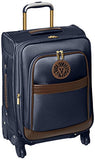 Anne Klein Newport 20 Inch Expandable Spinner, Navy, One Size
