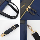 Cartinoe Laptop Tote Bag, Women Waterproof Laptop Bag Briefcase RFID Blocking Ultrathin Nylon