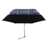 Fakeface-S Compact Sun Protection Anti-UV Umbrella Lightweight Folding Sun Umbrella Parasol