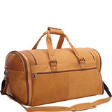 David King & Co. Deluxe Extra Large Multi Pocket Duffel, Tan, One Size