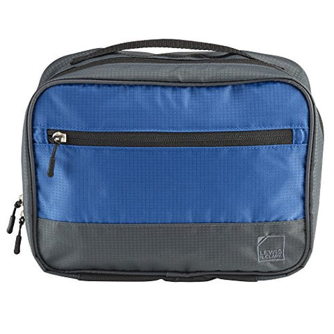 Lewis N. Clark Discovery Hanging Toiletry Kit, Blue
