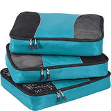 Ebags Large Packing Cubes - 3Pc Set (Aquamarine)