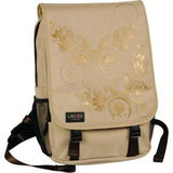 Laurex 15.6" Laptop Backpack (Beige Butterfly)