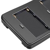 Neewer NP-F Battery to V-Mount Battery Converter Adapter for LED Light, Field Monitor, 5D2 Rigs,