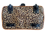 Trendy Flyer Computer/Laptop Rolling Bag 2 Wheel Case Leopard Beige