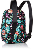 Vera Bradley Hadley Backpack, Signature Cotton, Vines Floral, vines floral, One Size