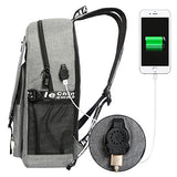 School Backpack, Boys Girls Unisex Oxford Laptop Backpack School Bag