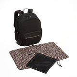 Vera Bradley Iconic Backpack Baby Bag, Microfiber, Classic Black