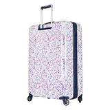 Ricardo Beverly Hills Beaumont 28-inch Check-In Suitcase (White Sparkling Geode Print)