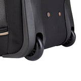Kensie Luggage Kensie 21 Inch Rolling Duffel, Black, One Size
