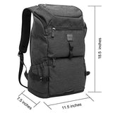 Tocode Water Resistant Laptop Backpack With Usb Charging Port Fits Up To 15.6-Inch Laptop Travel