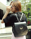 Sailor Moon Anime Cosplay Bag Backpack School Bag (Black)
