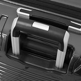 London Fog Dover 3 Piece Hardside Expandable Spinner Luggage Set (Smokey Grey)