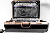 Enkloze X1 Weight Watcher Suitcase Zipperless Self Weighing Carbon Black/Rose Gold TSA Approved