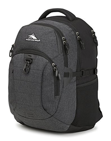 High Sierra Jarvis Laptop Backpack, Black