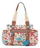 Lily Bloom Triple Section Landon Satchel, Cats
