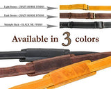 Messenger Bag Strap Replacement - Quality Genuine Cowhide Leather Adjustable Shoulder Strap; for