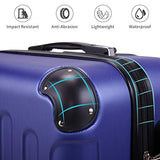 Sandinrayli Luggage Set, Lightweight & Durable Travel Suitcase with Spinner Wheels, 20” 24” 28” Hardside Spinner Set