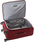 Travelpro Crew 10 25 Inch Expandable Spinner Suiter, Merlot, One Size